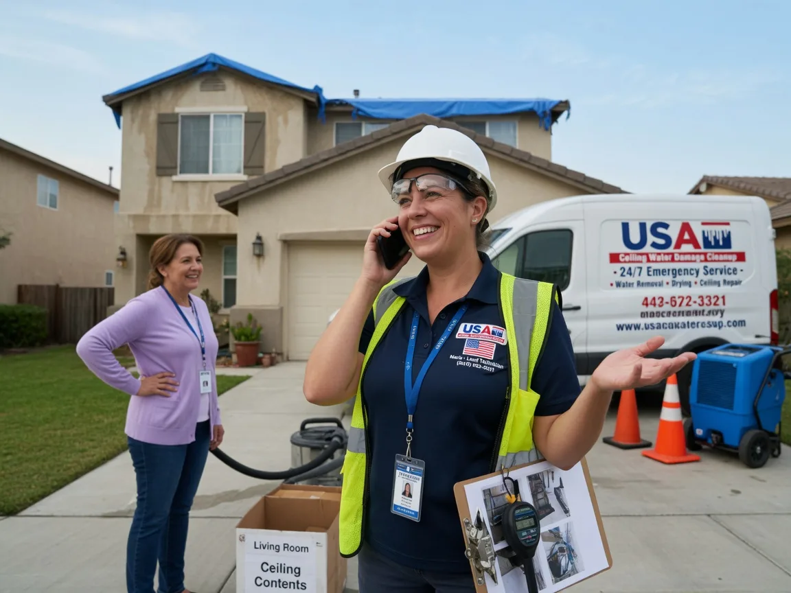 Ceiling Water Damage Restoration Ames, NE FAQs